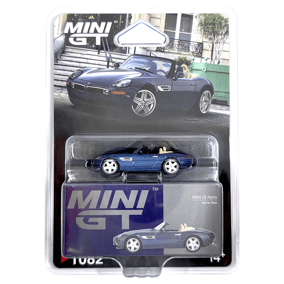 Mini GT - BMW Z8 Alpina – Alpine Blue - Top CollectiblesDiecastMini GT