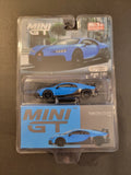 Mini GT - Bugatti Chiron Pur Sport - Blue - Top CollectiblesDiecastMini GT