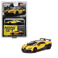 Mini GT - Bugatti Chiron Pur Sport - Yellow - Top CollectiblesDiecastMini GT