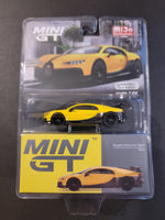 Mini GT - Bugatti Chiron Pur Sport - Yellow - Top CollectiblesDiecastMini GT