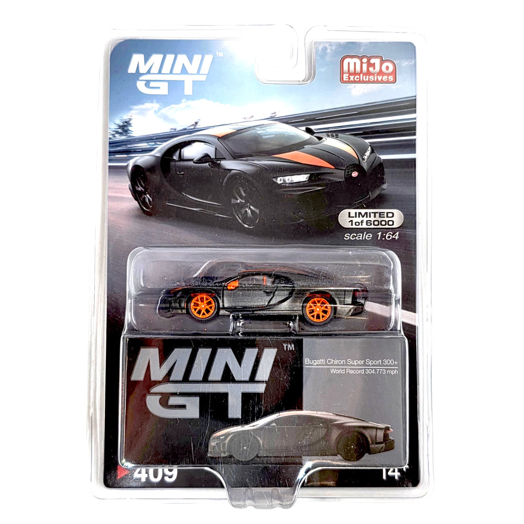 MINI GT Bugatti 6個セット Mini GT - Bugatti Chiron Super Sport 300+ - World Record 304.773