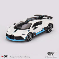 Mini GT - Bugatti Divo - White - Top CollectiblesDiecastMini GT