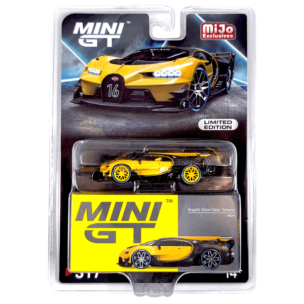 Mini GT - Bugatti Vision Gran Turismo - Yellow *Chase* - Top CollectiblesDiecastMini GT