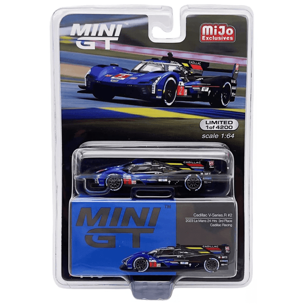 Mini GT - Cadillac V - Series.R 02 - Cadillac Racing 2023 Le Mans 24 Hrs 3rd Place - Top CollectiblesDiecastMini GT
