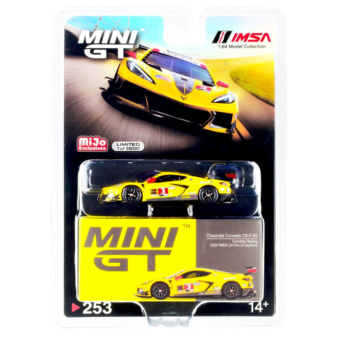 Mini GT - Chevrolet Corvette C8.R 3 - Corvette Racing 2020 IMSA 24Hrs of Daytona - Top CollectiblesDiecastMini GT