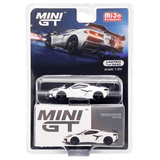 Mini GT - Chevrolet Corvette Z06 2023 – Arctic White - Top CollectiblesDiecastMini GT