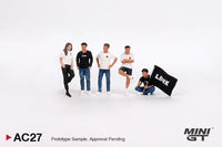 Mini GT - Figurine Set - Team Liberty Walk Racing - Top CollectiblesDiecastMini GT