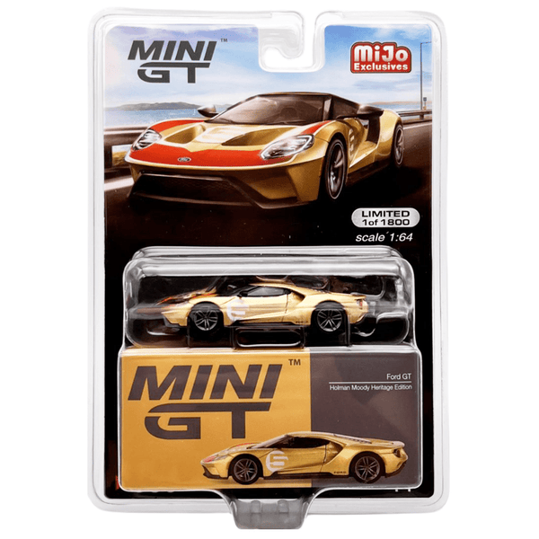 Mini GT - Ford GT - Holman Moody Heritage Edition - Top CollectiblesDiecastMini GT
