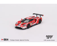 Mini GT - Ford GT LMGTE PRO Ganassi Team 4 Cars Set Limited Edition - Top CollectiblesDiecastMini GT