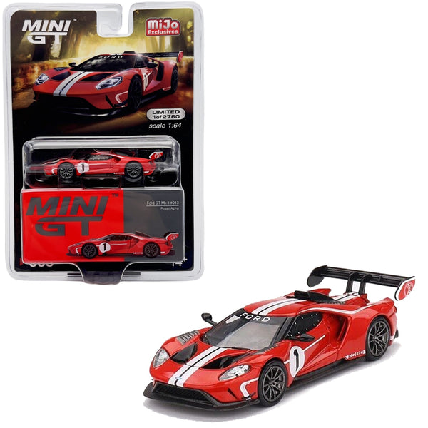 Mini GT - Ford GT MKII #013 - Rosso Alpha - Top CollectiblesDiecastMini GT