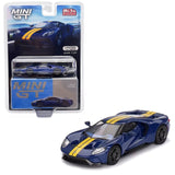 Mini GT - Ford GT - Sunoco Blue - Top CollectiblesDiecastMini GT