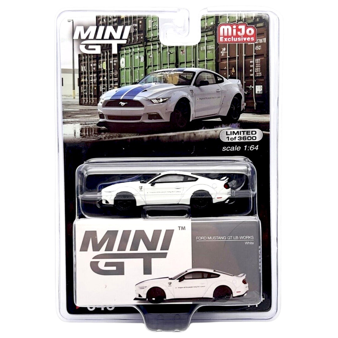 Mini GT - Ford Mustang GT LB-Works - White