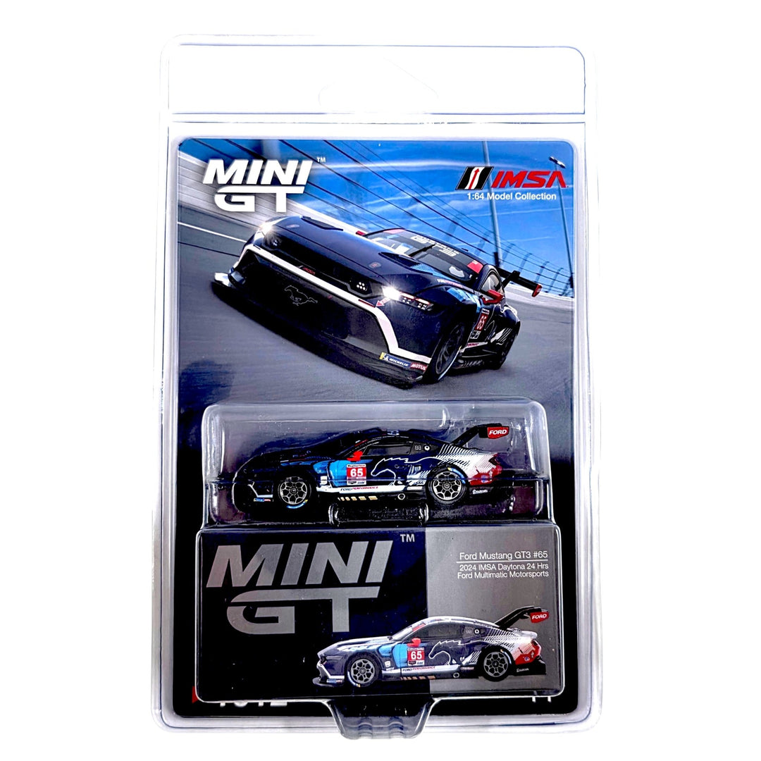 Mini GT - Ford Mustang GT3 65 Ford Multimatic Motorsports 2024 IMSA Daytona 24 Hrs - Top CollectiblesDiecastMini GT