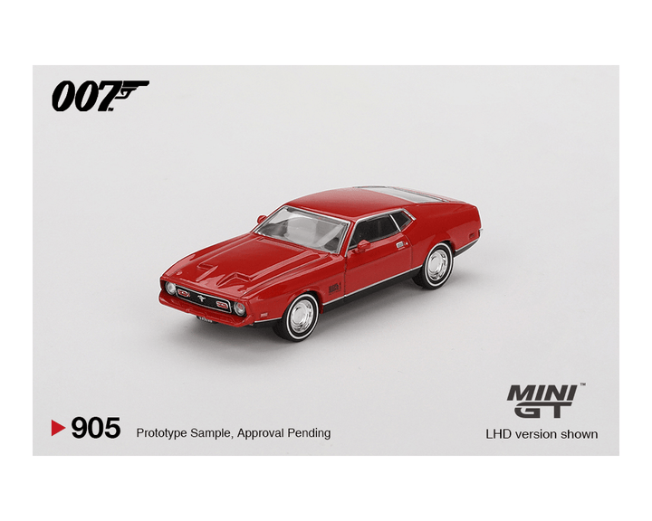 Mini GT - Ford Mustang Mach 1 James Bond 007 ” Diamonds Are Forever ” – English Packaging *Pre - Order* - Top CollectiblesDiecastMini GT
