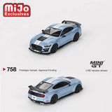 Mini GT - Ford Mustang Shelby GT500 Heritage Edition - Light Blue - Top CollectiblesDiecastMini GT