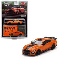 Mini GT - Ford Mustang Shelby GT500 - Twister Orange - Top CollectiblesDiecastMini GT