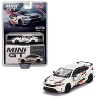 Mini GT - Honda Civic Type R 2023 - Honda Thanks Day Vietnam - White - Top CollectiblesDiecastMini GT