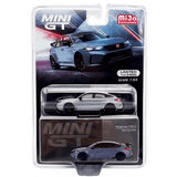 Mini GT - Honda Civic Type R 2023 - Sonic Gray Pearl - Top CollectiblesDiecastMini GT