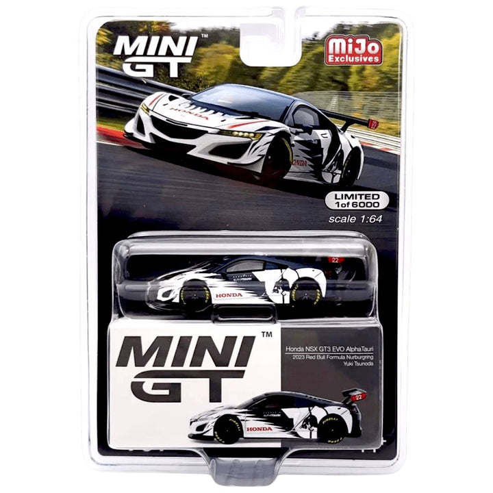 Mini GT - Honda NSX GT3 EVO AlphaTauri - 2023 Red Bull Formula Nurburgring Yuki Tsunoda