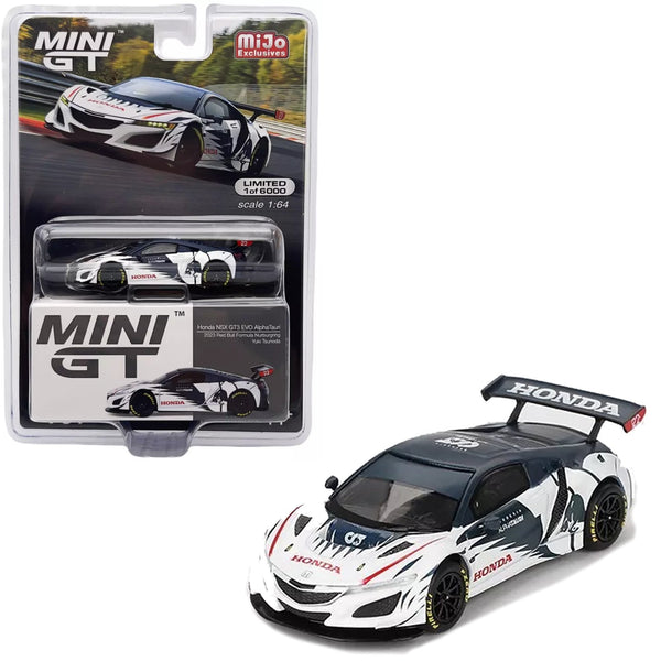 Mini GT - Honda NSX GT3 EVO - AlphaTauri Yuki Tsunoda - Top CollectiblesDiecastMini GT