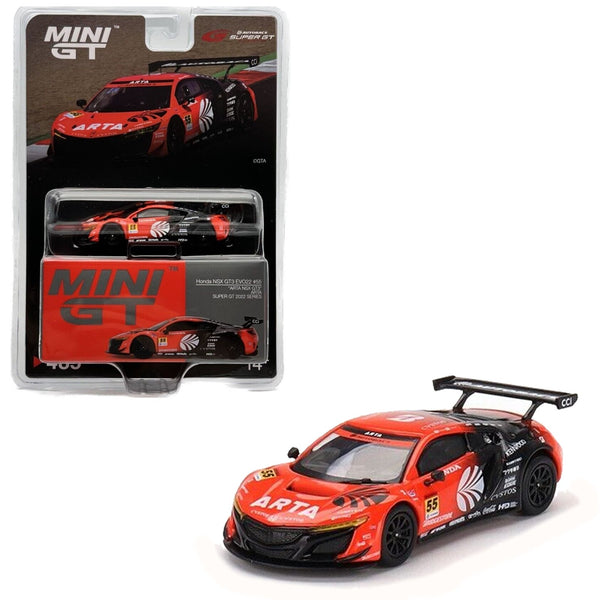 Mini GT - Honda NSX GT3 EVO22 #55 Super GT *Japan Exclusive* - Top CollectiblesDiecastMini GT