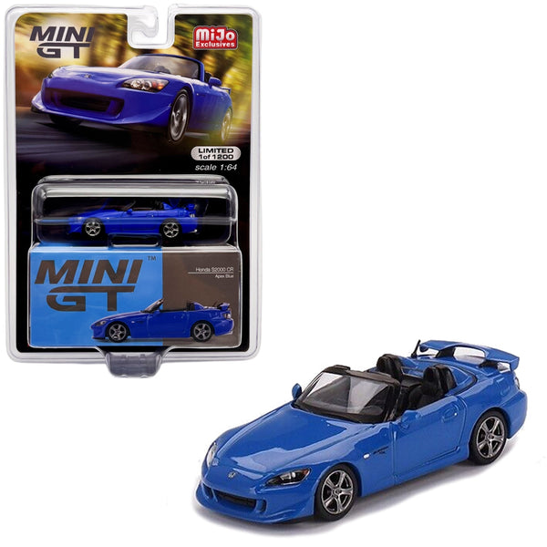 Mini GT - Honda S2000 (AP2) CR - Apex Blue - Top CollectiblesDiecastMini GT