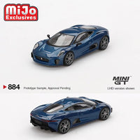 Mini GT - Jaguar C - X75 – Blue *Pre - Order* - Top CollectiblesDiecastMini GT