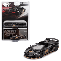 Mini GT - Lamborghini Aventador SVJ 63 Roadster - Nero Aldebaran - Top CollectiblesDiecastMini GT