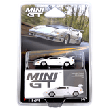 Mini GT - Lamborghini Countach 25th Anniversary – White - Top CollectiblesDiecastMini GT
