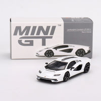 Mini GT - Lamborghini Countach LPI 800 - 4 - Blanco Siderale - Top CollectiblesDiecastMini GT