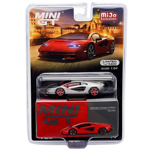 Mini GT - Lamborghini Countach LPI 800 - 4 - Rosso Mars *Chase* - Top CollectiblesDiecastMini GT