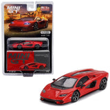 Mini GT - Lamborghini Countach LPI 800 - 4 - Rosso Mars - Top CollectiblesDiecastMini GT