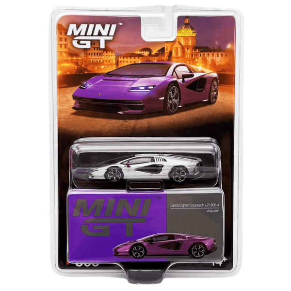 Mini GT - Lamborghini Countach LPI 800 - 4 – Viola 30th *Chase* - Top CollectiblesDiecastMini GT