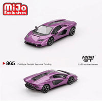 Mini GT - Lamborghini Countach LPI 800 - 4 – Viola 30th *Pre - Order* - Top CollectiblesDiecastMini GT