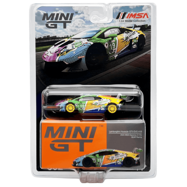 Mini GT - Lamborghini Huracan GT3 EVO 19 GEAR Racing *Chase* - Top CollectiblesDiecastMini GT