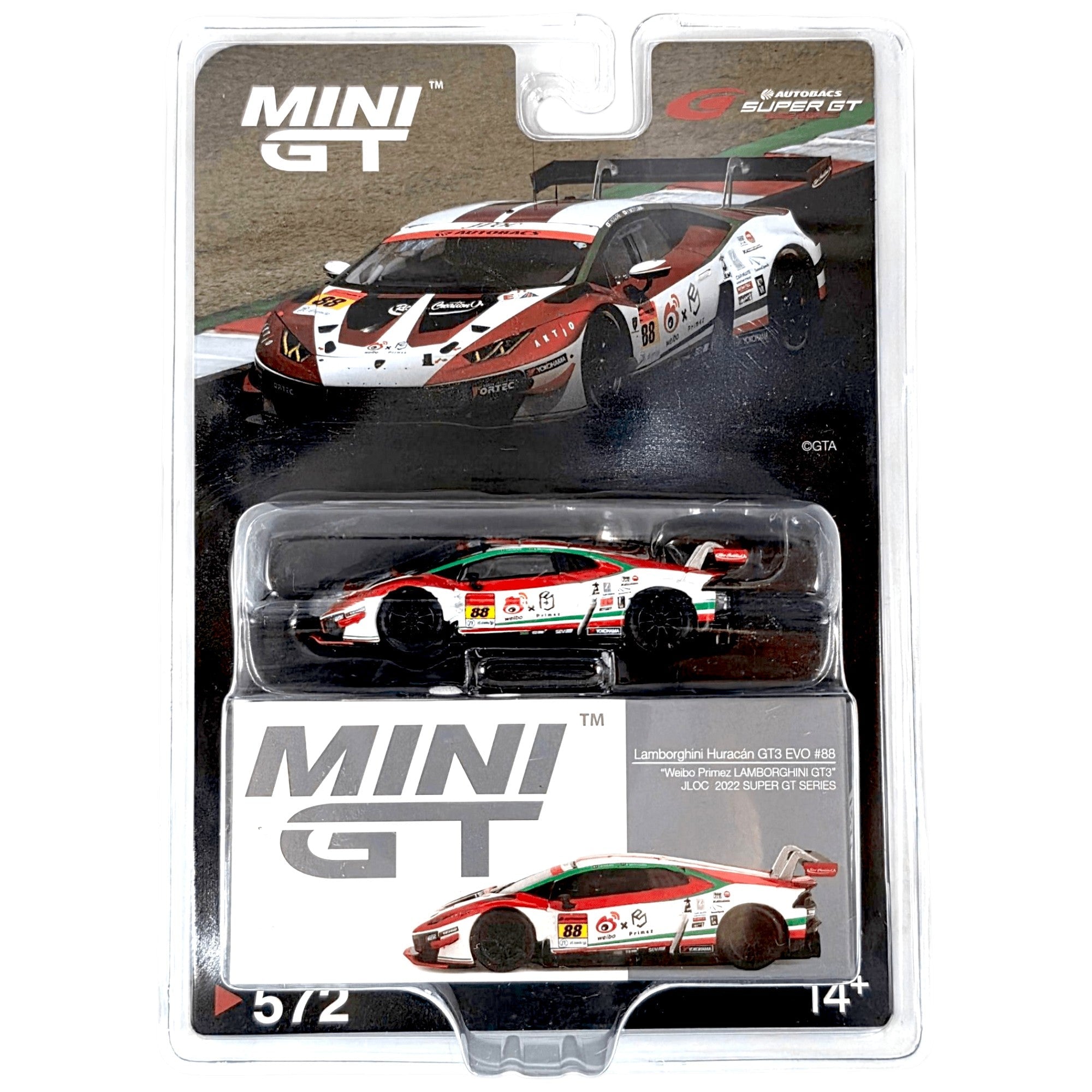 Mini GT - Lamborghini Huracan GT3 EVO #88 - 