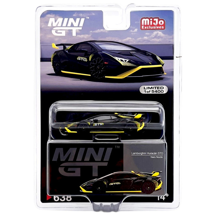 Mini GT - Lamborghini Huracan STO - Nero Noctis