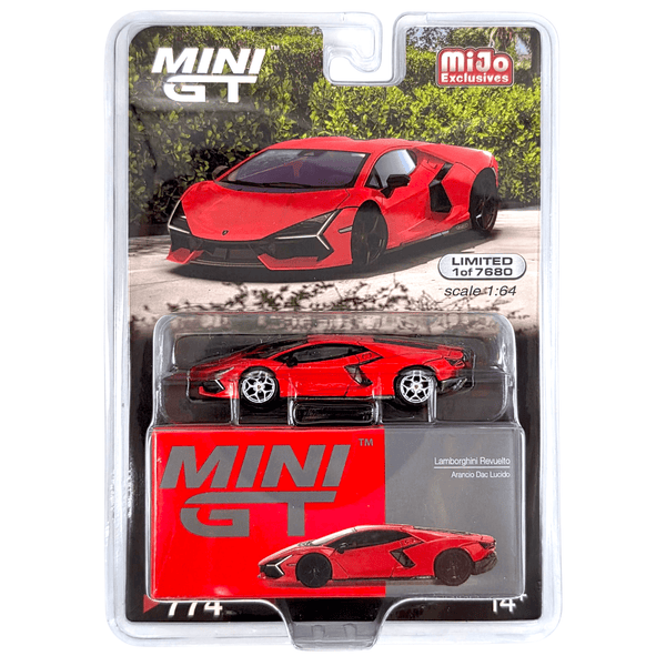Mini GT - Lamborghini Revuelto - Arancio Dac Lucido *Chase Mini GT - Lamborghini Revuelto - Arancio Dac Lucido *Chase