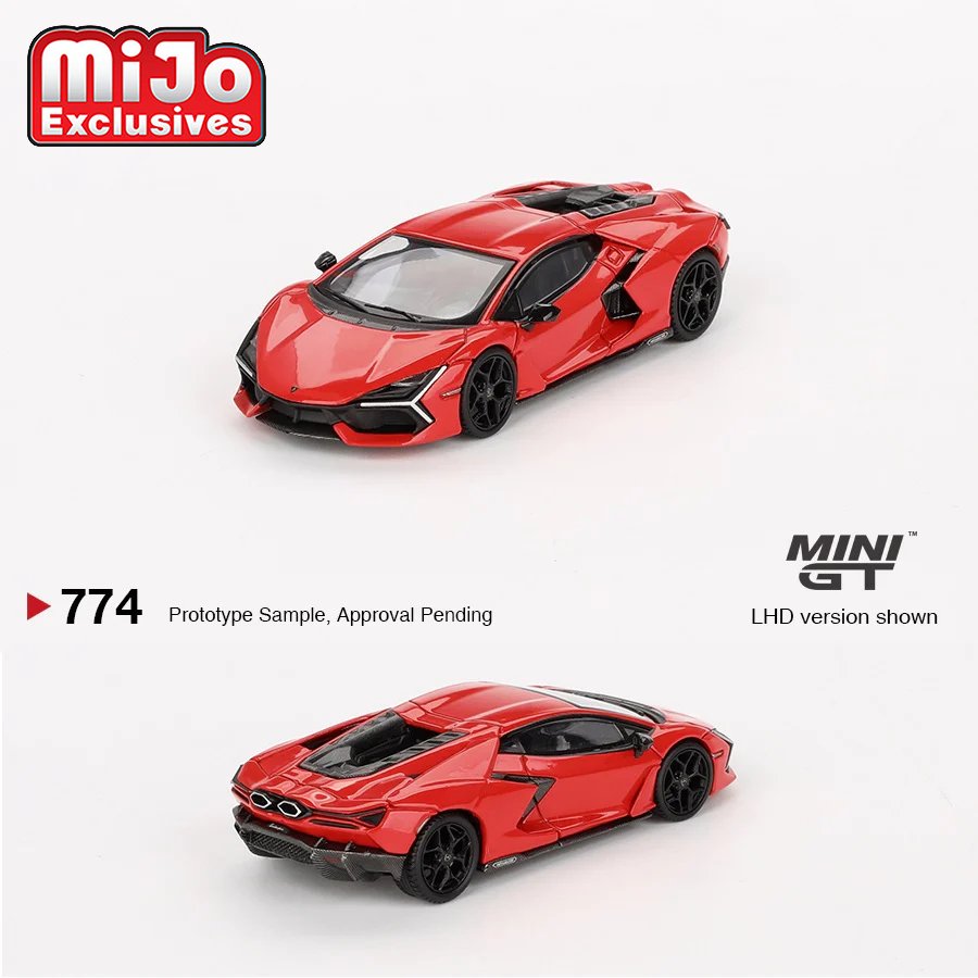 Mini GT - Lamborghini Revuelto - Arancio Dac Lucido *Pre - Order* - Top CollectiblesDiecastMini GT