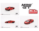 Mini GT - Lamborghini Revuelto - Arancio Dac Lucido *Pre - Order* - Top CollectiblesDiecastMini GT