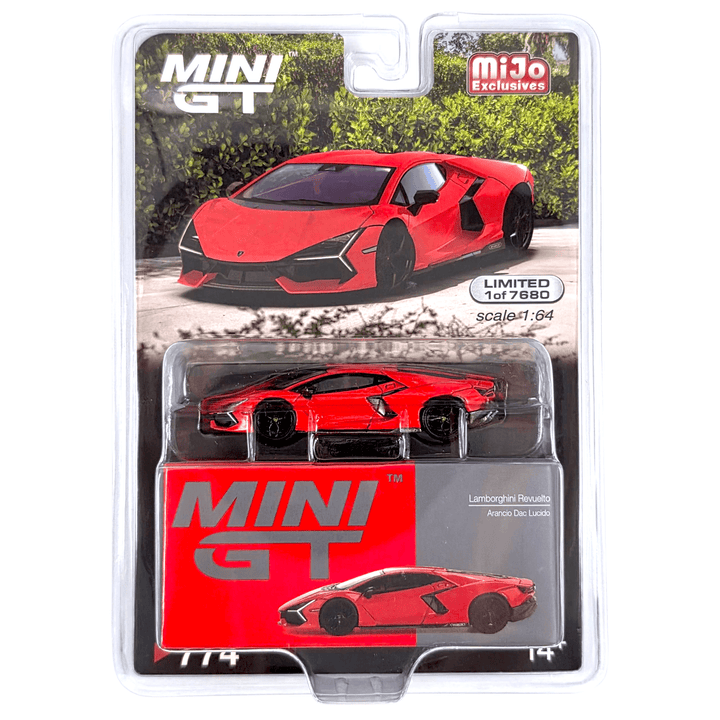 Mini GT - Lamborghini Revuelto - Arancio Dac Lucido - Top CollectiblesDiecastMini GT