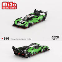 Mini GT - Lamborghini SC63 #63 - Iron lynx 2024 IMSA Sebring 12 Hrs *Pre - Order* - Top CollectiblesDiecastMini GT