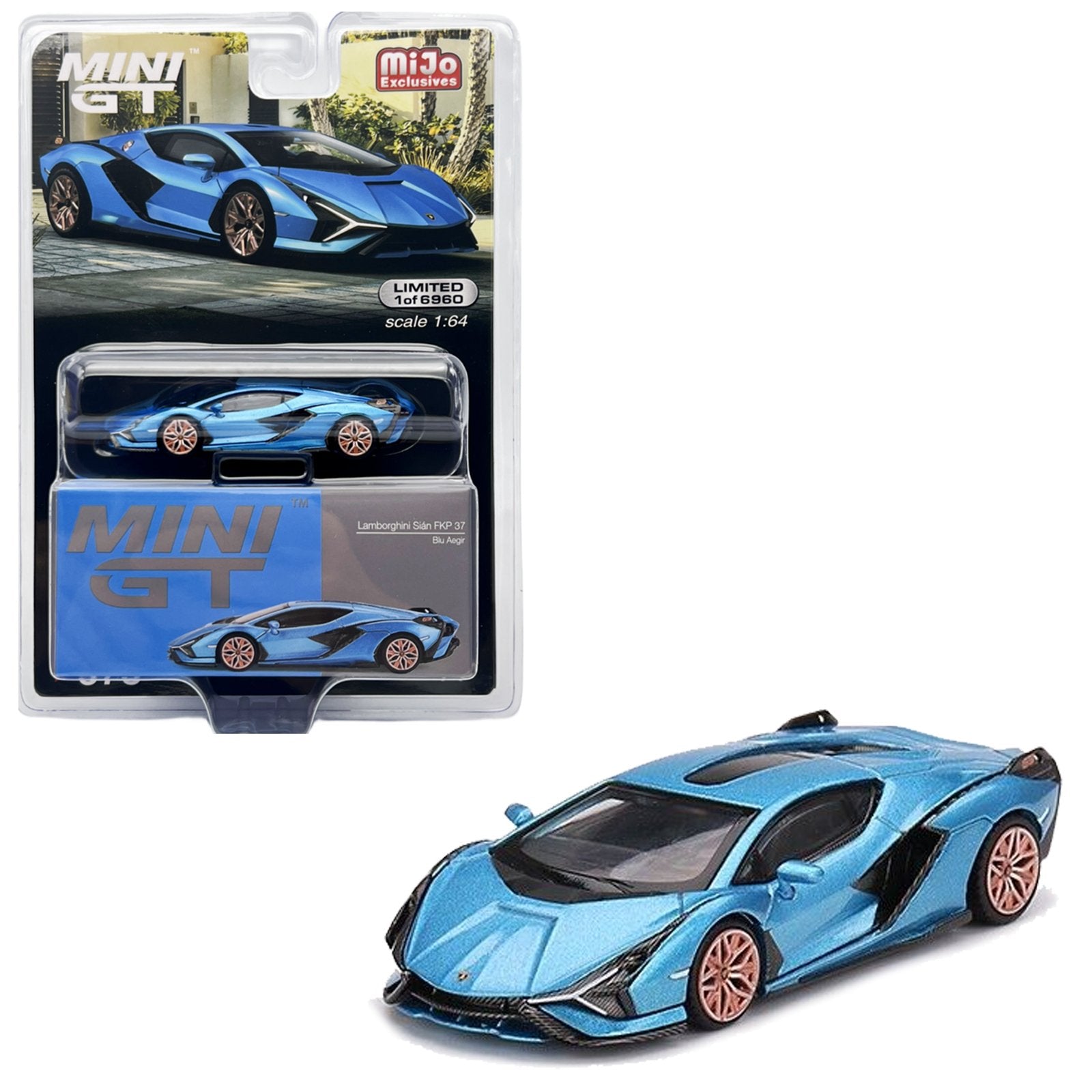 Mini GT - Lamborghini Sián FKP 37 - Ble Aegir – Top Collectibles
