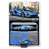 Mini GT - Lamborghini Sián FKP 37 - Ble Aegir - Top CollectiblesDiecastMini GT