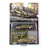 Mini GT - Lamborghini Sian FKP 37 Presentation - Matte Green - Top CollectiblesDiecastMini GT