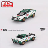 Mini GT - Lancia Stratos HF 1975 Rally Sanremo Winner #11 - White - Top CollectiblesDiecastMini GT