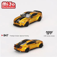 Mini GT - LB - WORKS Ford Mustang – LB Gold *Pre - Order* - Top CollectiblesDiecastMini GT