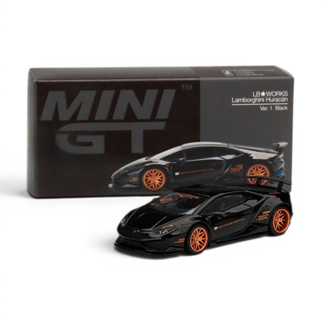 Mini GT - LB Works Lamborghini Huracan - Ver. 1 Black - Top CollectiblesDiecastMini GT