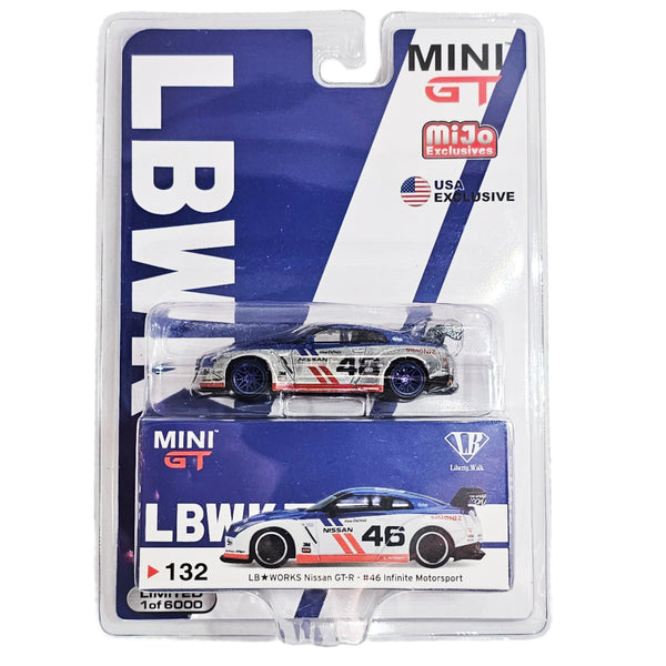 Mini GT - LB Works Nissan GT - R - #46 Infinite Motorsport *Chase* - Top CollectiblesDiecastMini GT