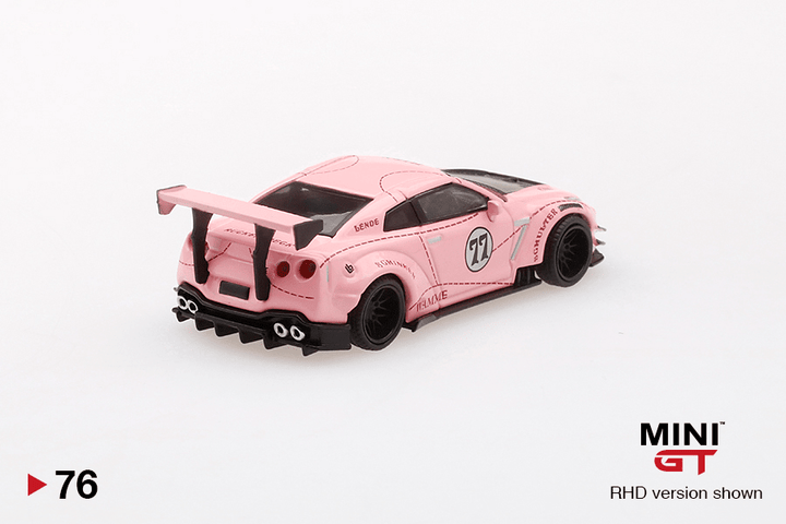 Mini GT - LB-Works Nissan GT-R R35 - Pink Pig - Top CollectiblesDiecastMini GT